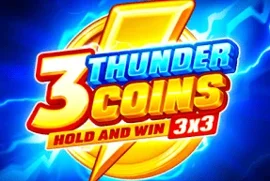 Карточка игры 3 Thunder Coins: Hold and Win в казино Олимп