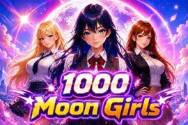 Карточка игры 1000 Moon Girls в казино Олимп