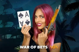 Карточка игры War Of Bets в казино Олимп