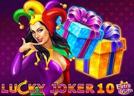 Карточка игры Lucky Joker 10 Extra Gifts в казино Олимп