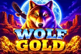 Карточка игры Wolf Gold в казино Олимп